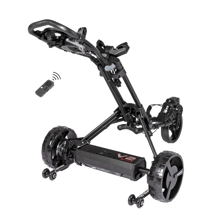 remote controlled golf push buggy V2Pro + Omni Cart 