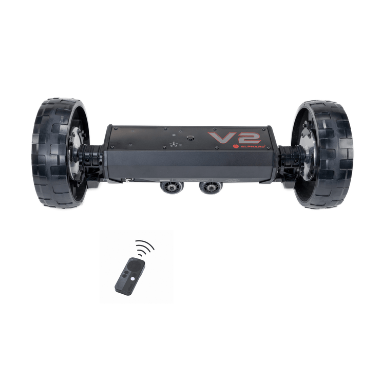 V2Pro Collapsed with Remote Electric golf caddy