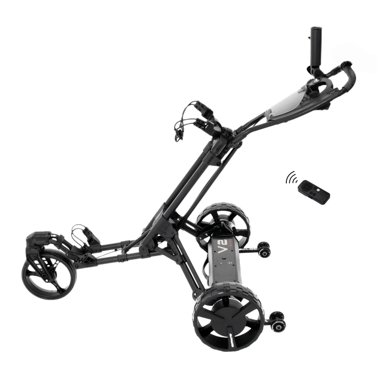 motorized golf push cart
