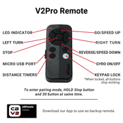 V2Pro Remote Electric golf caddy