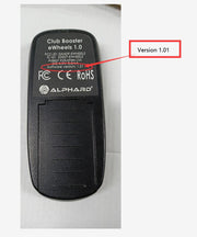 V1 Remote Control (software version 1.01) - Alphard Golf AU